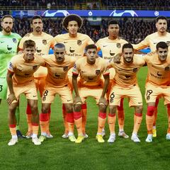 1x1 del Atlético: frágil y sin tino, la miga de las áreas fue para el Brujas