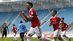 "Permitirse errores": la reflexión de Larrivey ante su buen desempeño