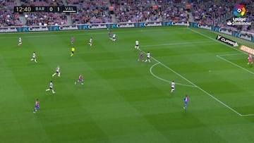 Este chico es muy especial: vean el golazo escandaloso de Ansu Fati al Valencia