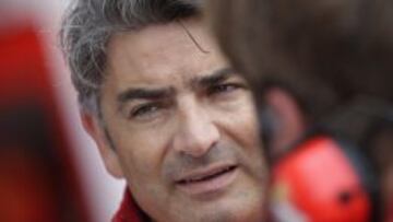 Mattiacci durante la primera sesión de libres en el GP de Italia.