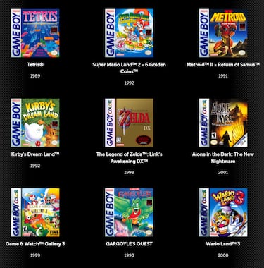 Game Boy, Color y Advance en Nintendo Switch Online: ¿merece la pena?