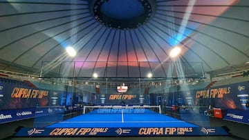 La pista central del CUPRA FIP Finals.