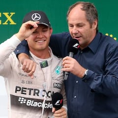 Berger: "Creí que Rosberg seguía borracho; a ver si se arrepiente..."
