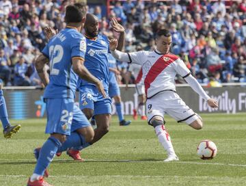 Out on loan at Rayo Vallecano