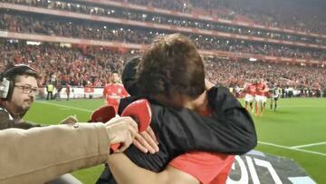 João Félix le dedica su gol a su hermano con todo el Benfica