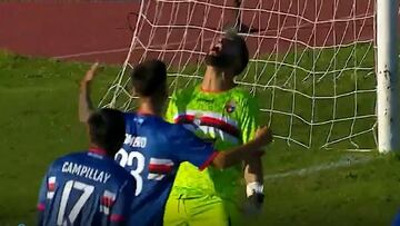 El golazo de un arquero chileno a los 96 minutos: ¡cabezazo letal!