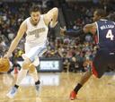 Los renacidos Nuggets de Gallinari apabullan a los Hawks