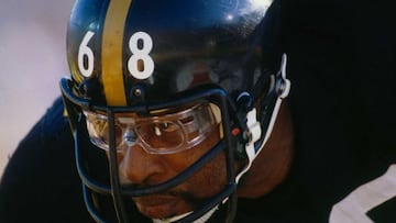 LC Greenwood, m&iacute;tico jugador de la dinast&iacute;a de los Steelers de los a&ntilde;os 70.