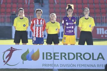 Las capitanas del Atleti y del UDG Tenerife