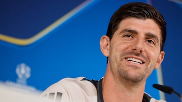 The Belgian goalkeeper was asked about the ugly scenes that we saw a couple of weeks ago in the derby against Atlético Madrid.