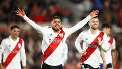 Paulo Díaz extiende los festejos en River Plate con un golazo