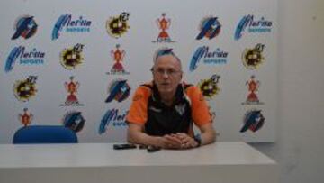 Antonio Toledo, entrenador del Sporting de Huelva.