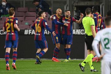 Jordi Alba marcó el definitivo 3-0.