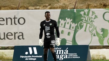 Kameni, en un partido con el Antequera.