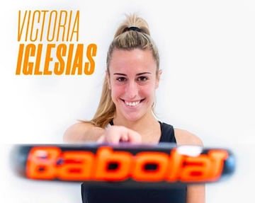 Victoria Iglesias, la gran apuesta de Babolat Padel.