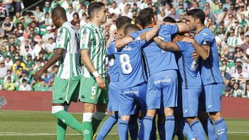 03/03/19 PARTIDO PRIMERA DIVISION
 BETIS - GETAFE 
 
 GOL 0-1 CABRERA ALEGRIA 
 