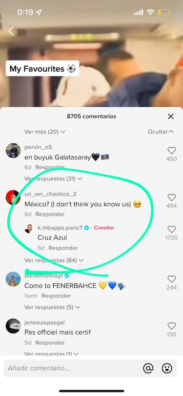 ¿Mbappé, aficionado de Cruz Azul? Esto pasó con una cuenta de TikTok