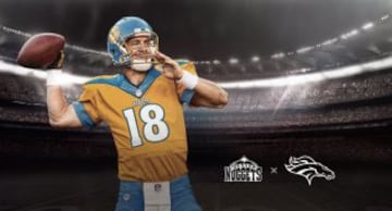 Uniforme de los Nuggets y Broncos de Denver