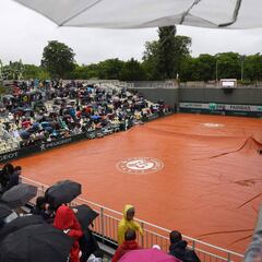 Se suspende el resto de la séptima jornada por la lluvia