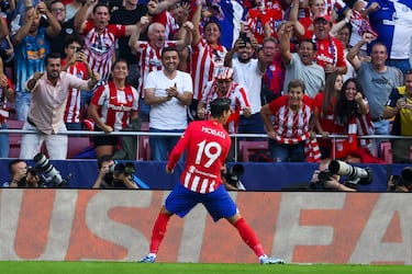 Morata-Simeone, conexi¨®n al alza