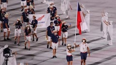 Las postales del Team Chile en la inauguración en Tokio