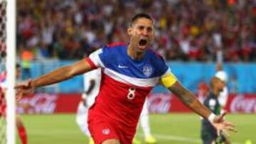 Clint Dempsey, una de las figuras de la selección de Estados Unidos.
