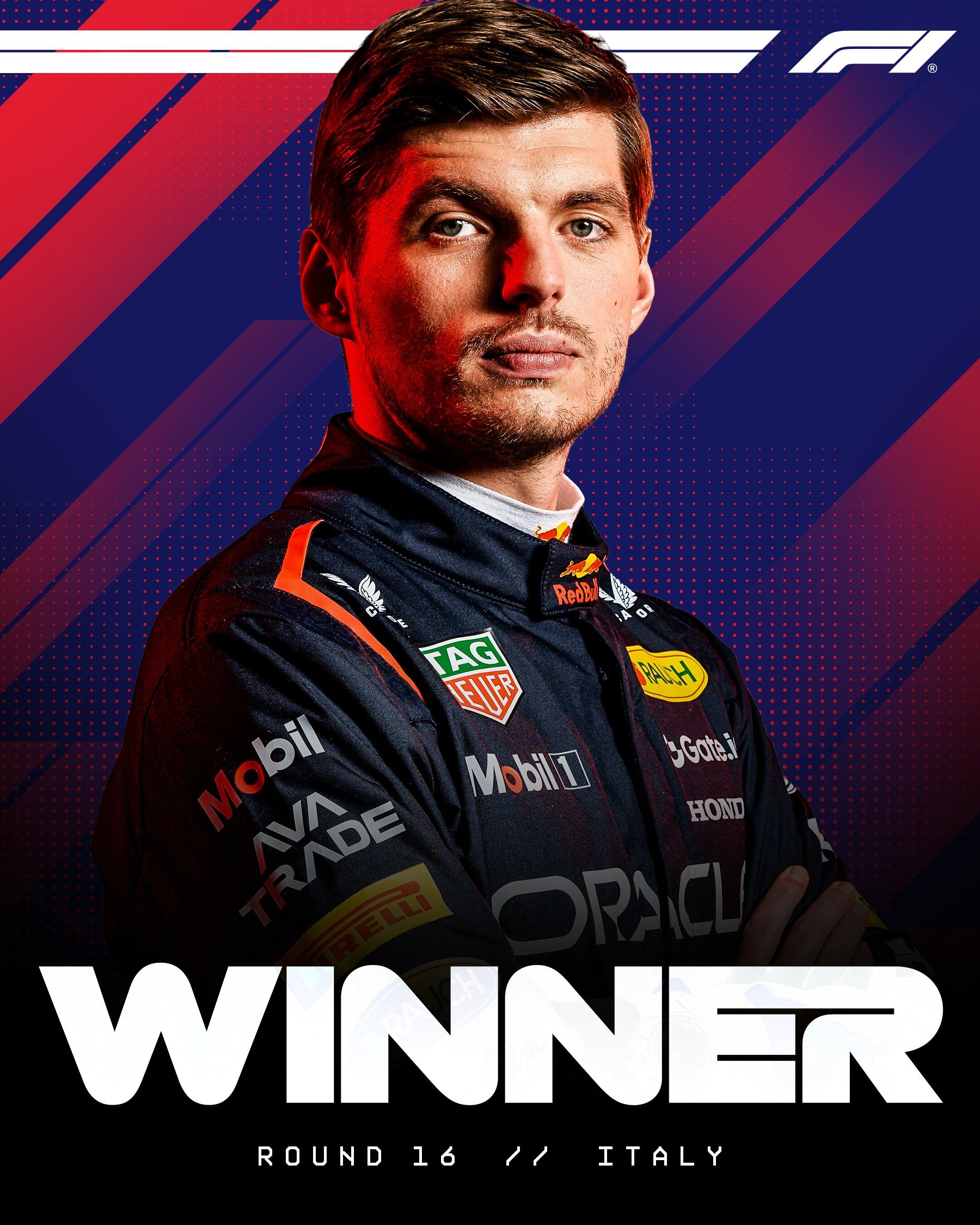 Verstappen, ganador de la F1 en Monza.
