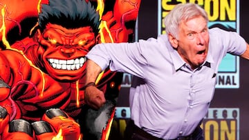 Harrison Ford Hulk Rojo Marvel Comic-Con