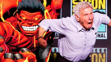 Harrison Ford Hulk Rojo Marvel Comic-Con