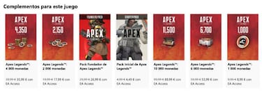 Apex Legends: Tipos de monedas y cómo se consiguen