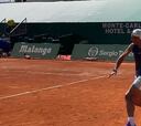 Rafa Nadal ya se entrena sobre la arcilla de Montecarlo