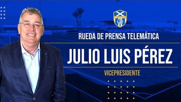 Julio Luis Pérez, vicepresidente del Granadilla.