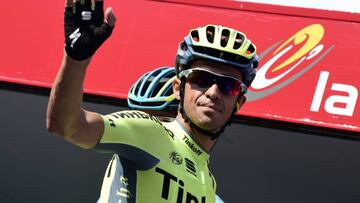 Contador: "El objetivo no es el podio, pero intentaré algo"