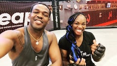 Jon Jones y Claressa Shields