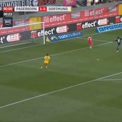 Bienvenidos al festival de la mayor promesa del fútbol mundial: el hat-trick de Sancho