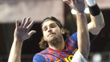 Nagy, con el Barça.