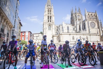 Regresó el ciclismo. Así fue la primera emocionante etapa de la Vuelta a Burgos 