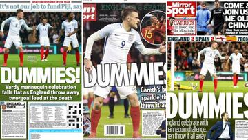 La prensa se rinde a España y ridiculiza a Inglaterra: "Tontos"