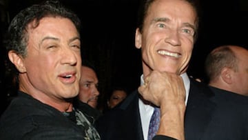 Arnold Schwarzenegger y Sylvester Stallone