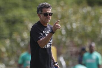 Así fue el entrenamiento de Atlético Nacional pensando en la primera fecha de cuadrangulares ante Cúcuta Deportivo en el Atanasio Girardot el sábado 9 de noviembre.