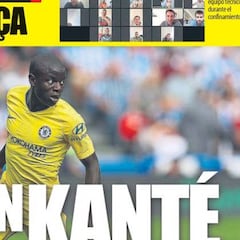 Kanté, competencia para Busquets, en el radar del Barça