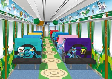 La saga Pokémon inspira un tren temático en Japón