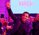 Xavi ‘vota’ a Víctor Font