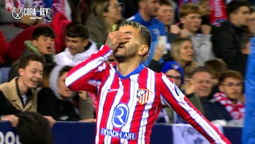 ¡¿Pero qué has hecho?! La acción de Correa que es difícil de entender que no acabara en gol