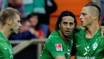 El Werder se pone segundo al remontar en el descuento