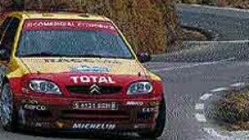 <B>PRIMER LÍDER.</B> Dani Solá es con su victoria de ayer el primer líder.