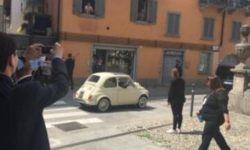 Samuel Eto'o se casó con Georgette Tra Lou en Stezzano, localidad italiana de la provincia de Bérgamo.