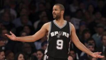 Tony Parker, durante un partido la pasada temporada.