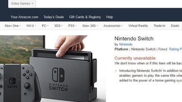 Nintendo Switch se agota en prereserva