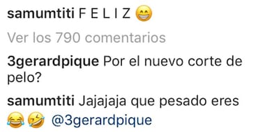 El vacile con réplica de Gerard Piqué a Samuel Umtiti